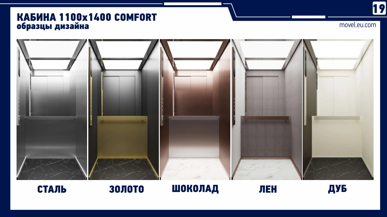 Кабина Movel COMFORT 1100×1400