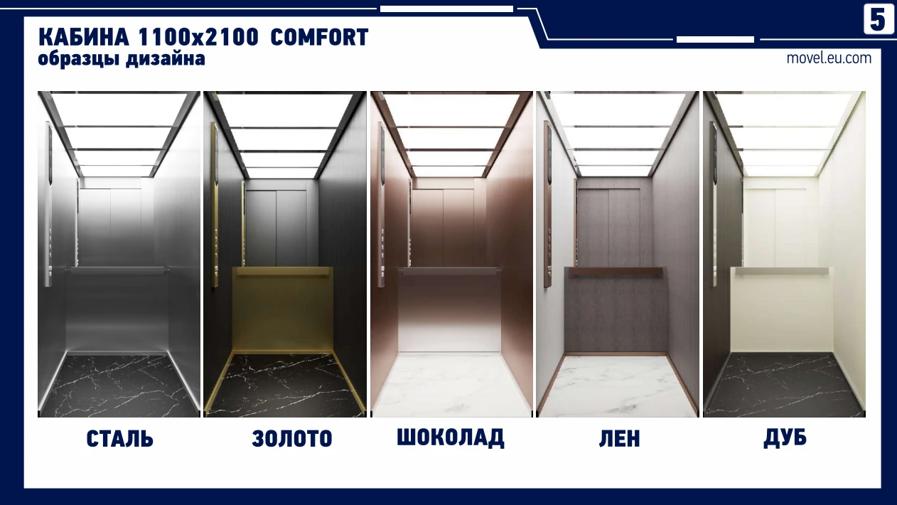 Кабина Movel COMFORT 1100×2100